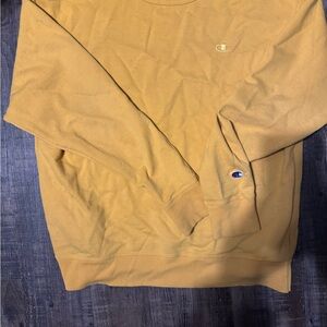 Champion Men's Golden Crewneck Sweater
